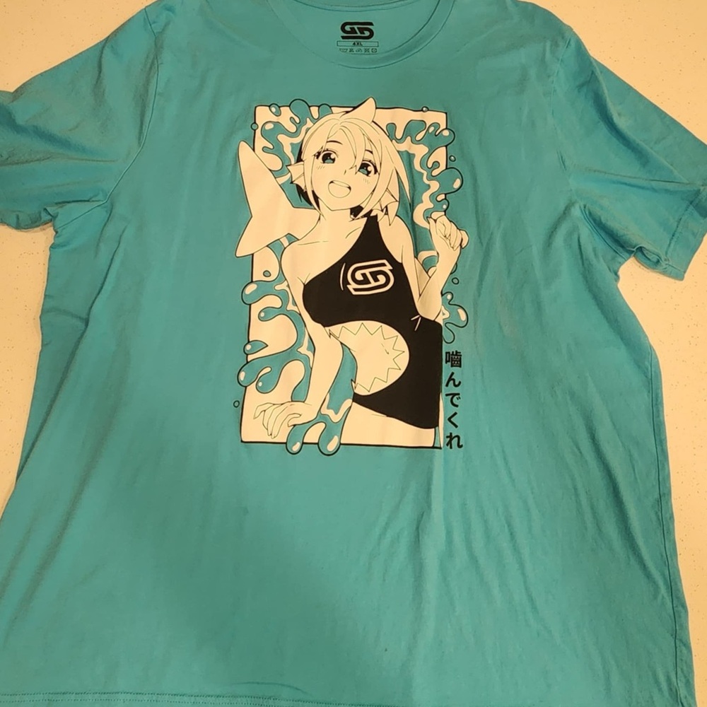 Anime Tee Shirt 4XL